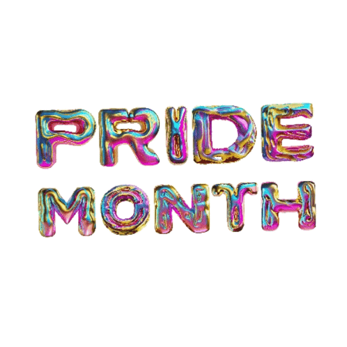 Happy Pride Month Dancing Balloons GIF