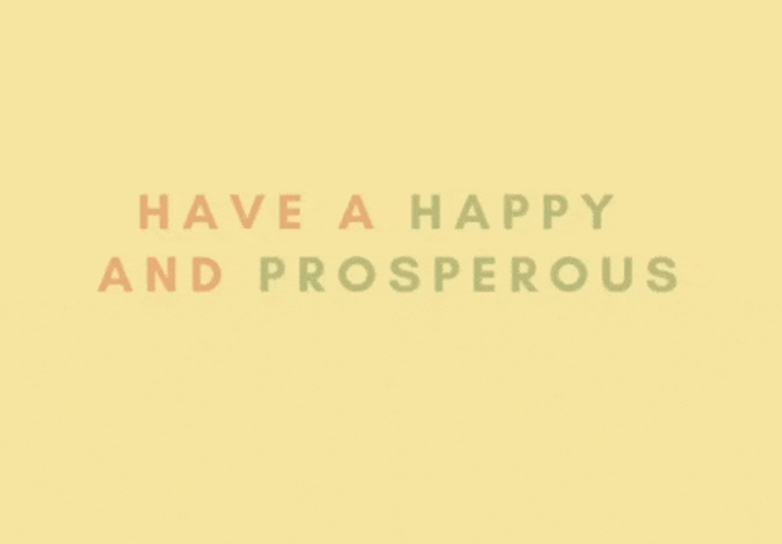 Happy Prosperous Kwanzaa Artistic Design GIF