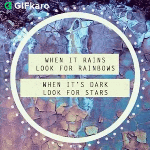 Happy Rainy Monday Look For Stars GIF