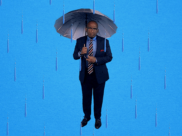 Happy Rainy Sunday Al Roker GIF