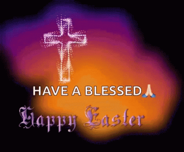 Happy Religious Easter Blessings GIF