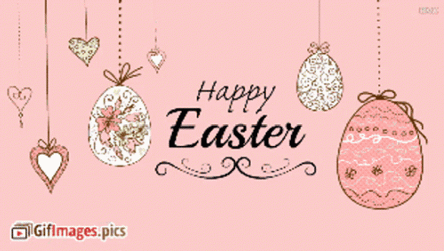 Happy Religious Easter Egg Blessings GIF
