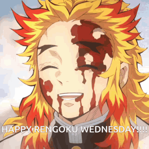 Happy Rengoku Death GIF