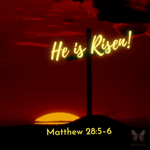 Happy Resurrection Day Beautiful Sunrise GIF