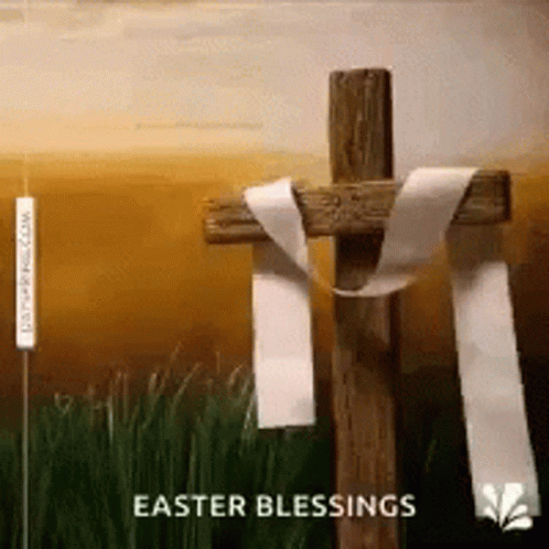 Happy Resurrection Day Easter Blessings GIF