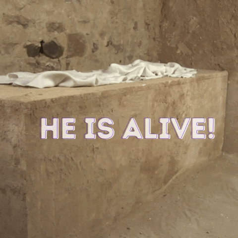 Happy Resurrection Day He Is Alive GIF
