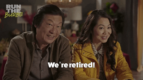 Happy Retirement Couple GIF