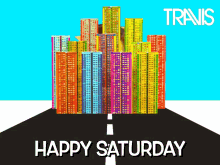 Happy Saturday Animated Sun Neil Primrose Travis GIF