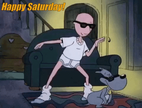 Happy Saturday Doug And Porkchop GIF