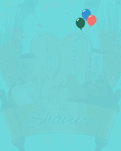 Happy Shaviot Greeting Card with Scroll of Law