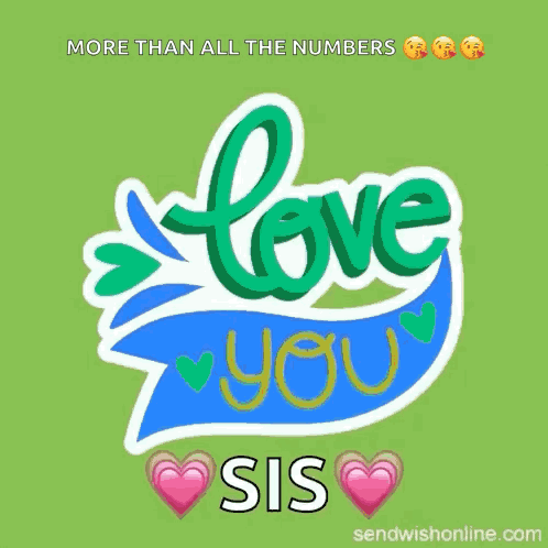 Happy Sister Day Love You Sis GIF