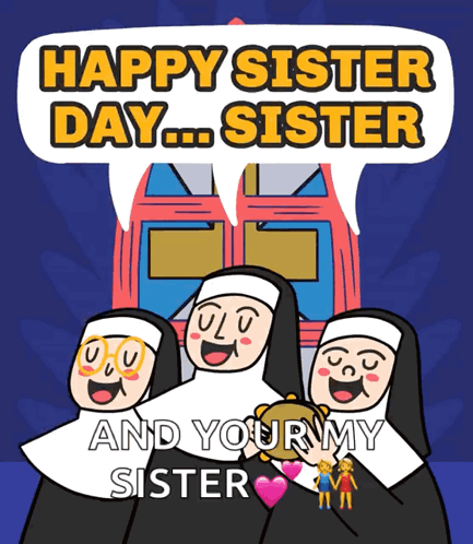 Happy Sister Day Sister GIF