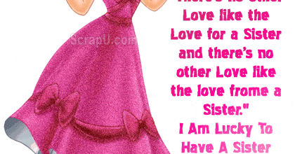 Happy Sisters Day Message GIF