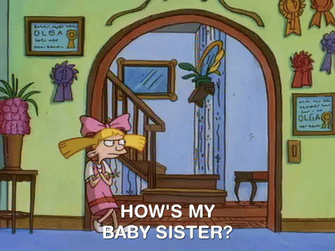 Happy Sisters Day My Baby Sister GIF