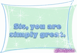 Happy Sisters Day To My Great Sister GIF