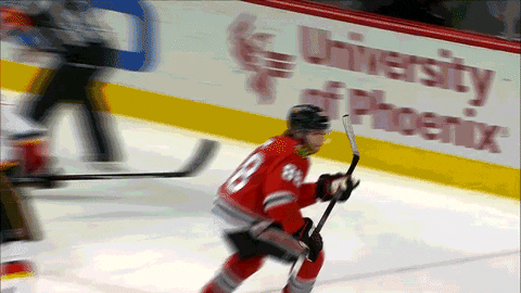 Happy Sliding Patrick Kane GIF