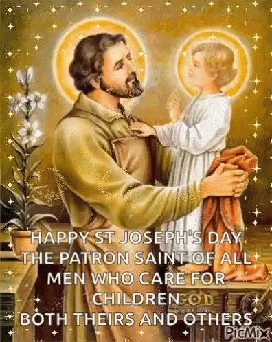 Happy St Joseph's Day Patron Saint of Children
