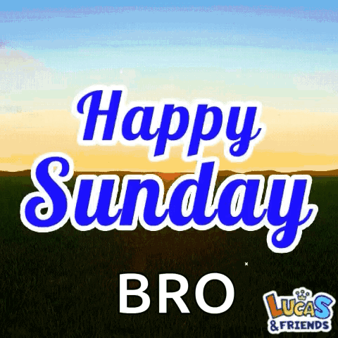 Happy Sunday Bro Lucas Greeting Card