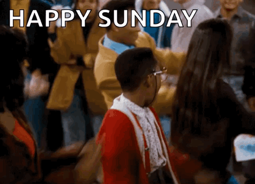 Happy Sunday Steve Urkel GIF