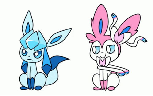 Happy Sylveon Eevee Evolutions GIF