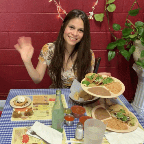 Happy Taco Tuesday Girl Celebrates Taco Day GIF