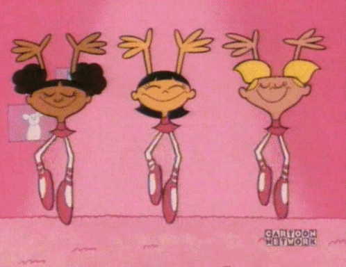 Happy Tears Cartoon Characters Dee Dee GIF