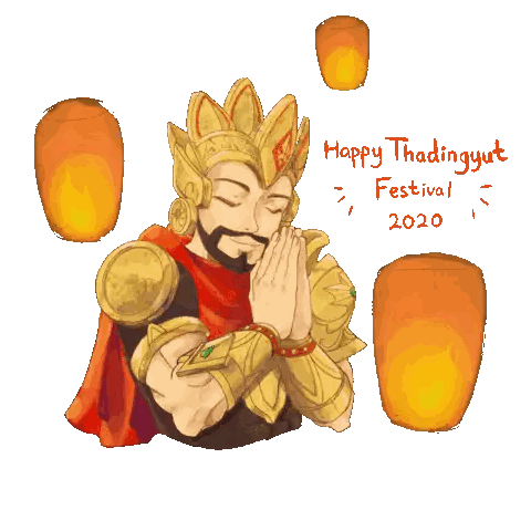 Happy Thadingyut Festival 2020