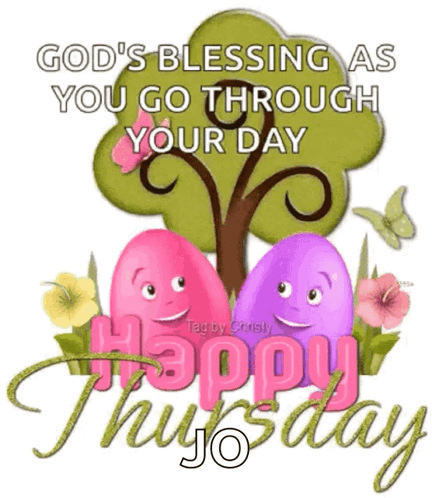 Happy Thankful Thursday Blessing GIF
