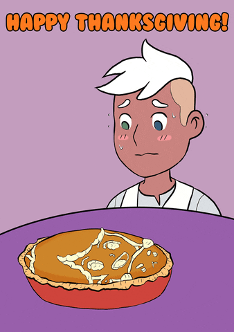 Happy Thanksgiving Crying Guy GIF