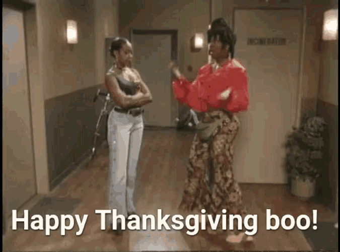 Happy Thanksgiving Dance GIF