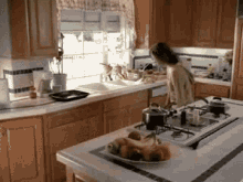 Happy Thanksgiving Family Turkey Cooking Fail GIF