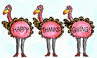 Happy Thanksgiving Funny Tukey Legs GIF