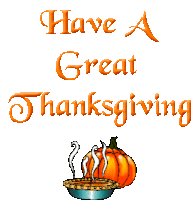 Happy Thanksgiving Great Sticker GIF