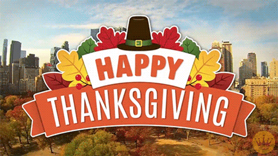 Happy Thanksgiving Greeting GIF