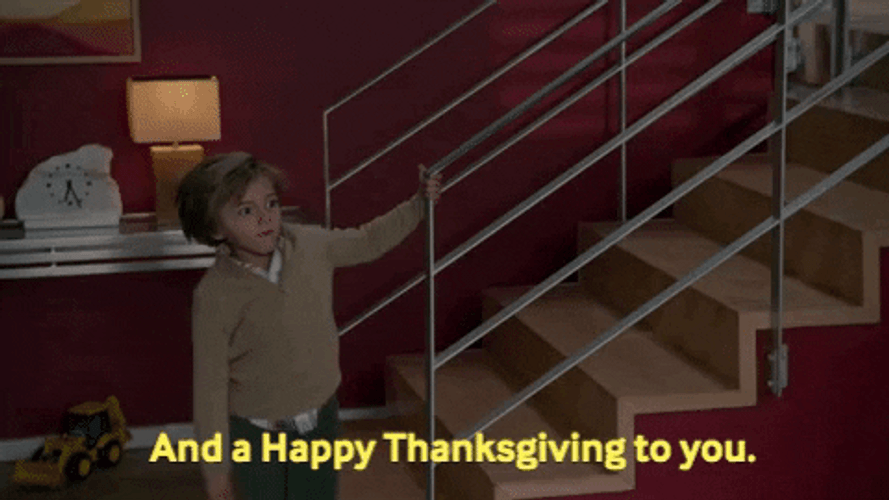 Happy Thanksgiving Modern Family GIF