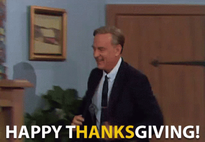Happy Thanksgiving Tom Hanks GIF