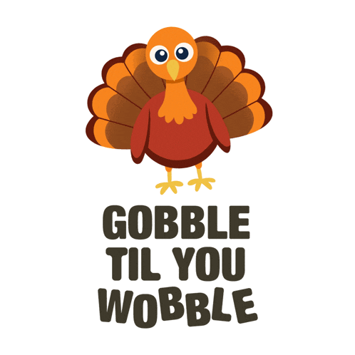 Happy Thanksgiving Turkey Gif GIF