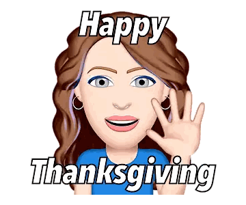 Happy Thanksgiving Woman