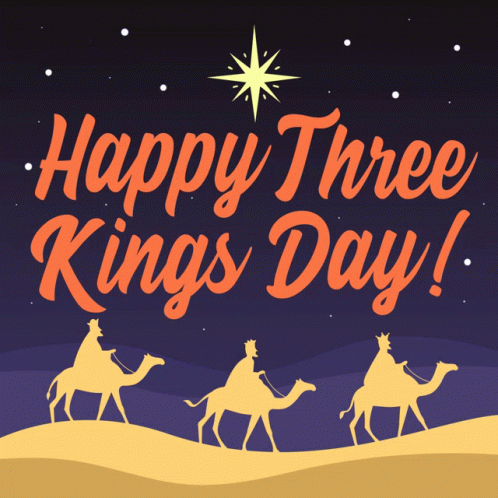 Happy Three Kings Day GIF