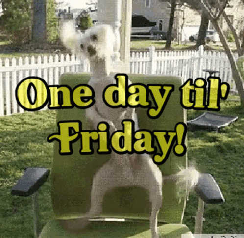 Happy Thursday Funny Dancing On A Chair GIF