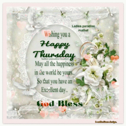 Happy Thursday Greeting Card