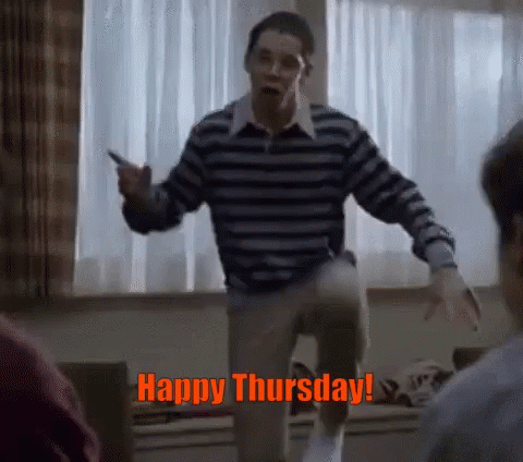 Happy Thursday Man Dancing GIF