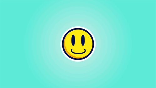Happy Thursday Sign with Smiley Face