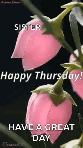 Happy Thursday Sister Greeting Card