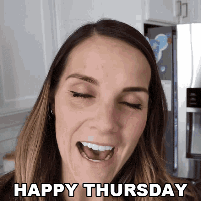 Happy Thursday Woman GIF