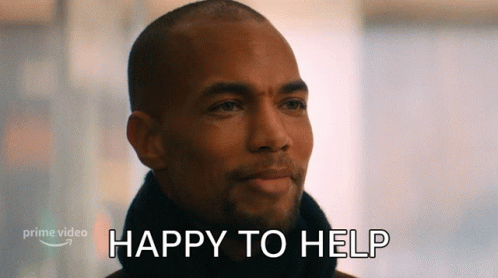 Happy To Help Kendrick Sampson GIF