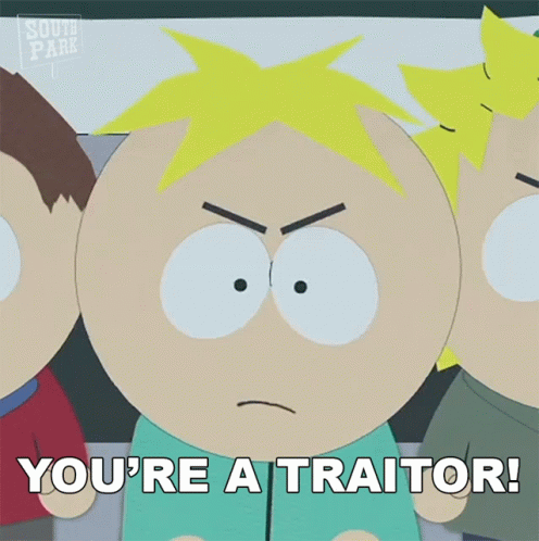 Happy Treason Day Butters Stotch South Park GIF