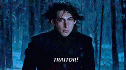 Happy Treason Day Kylo Ren Screaming GIF