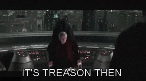 Happy Treason Day Sheev Palpatine Star Wars GIF