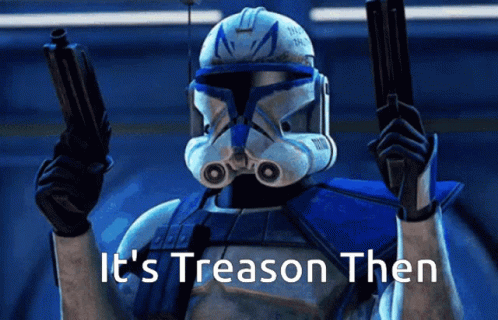 Happy Treason Day Stormtrooper Star Wars GIF